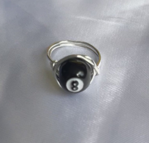 8 Ball ring
