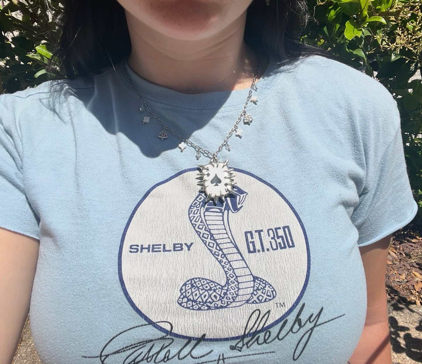 Soldered Card and 8 Ball Necklaces