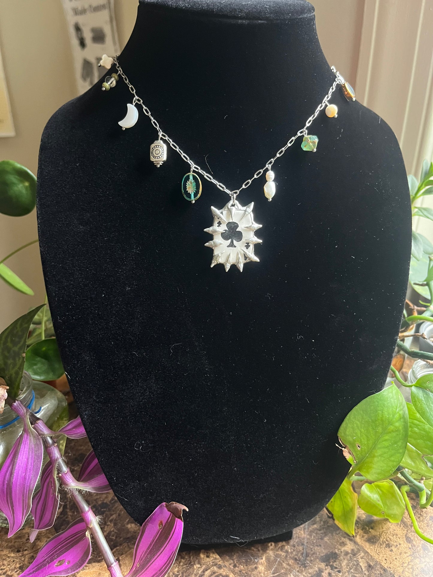 Soldered Card Necklaces