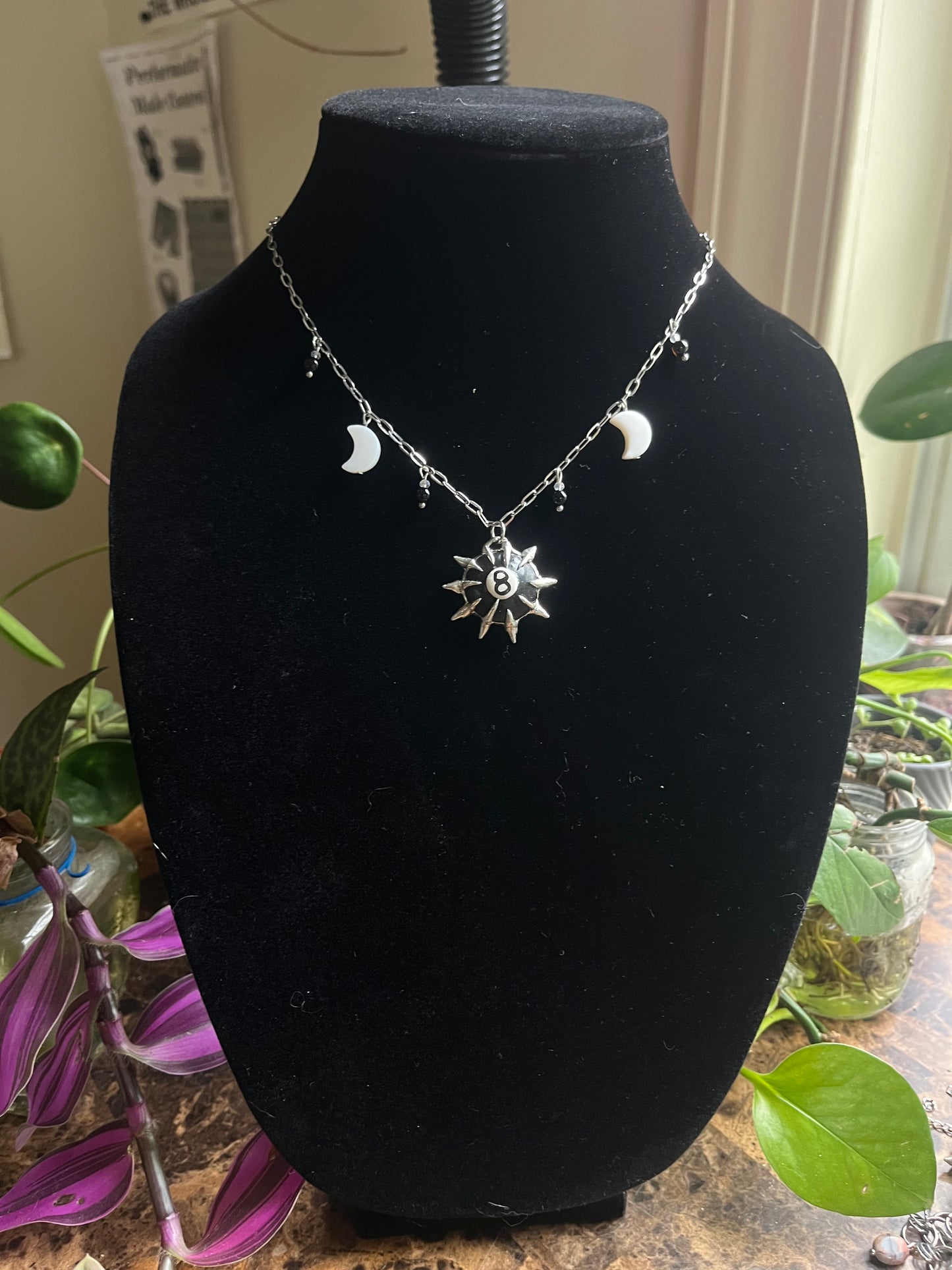 Soldered 8 Ball Necklace