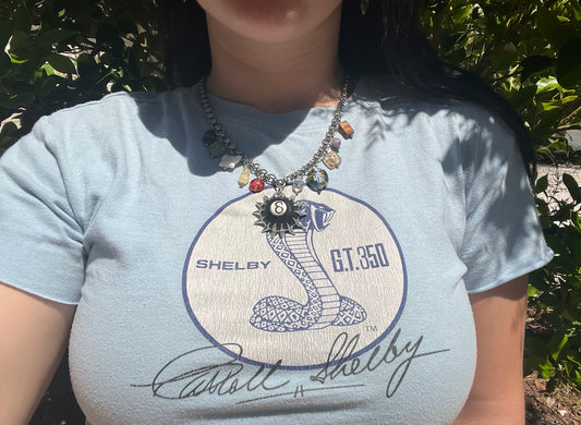 Soldered Card and 8 Ball Necklaces