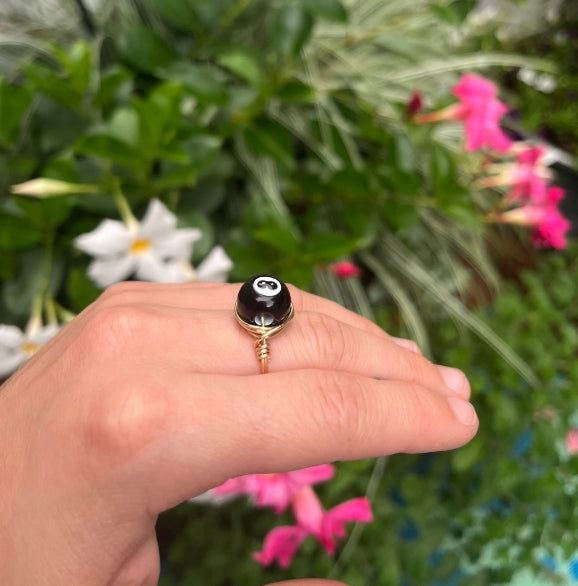 8 Ball ring
