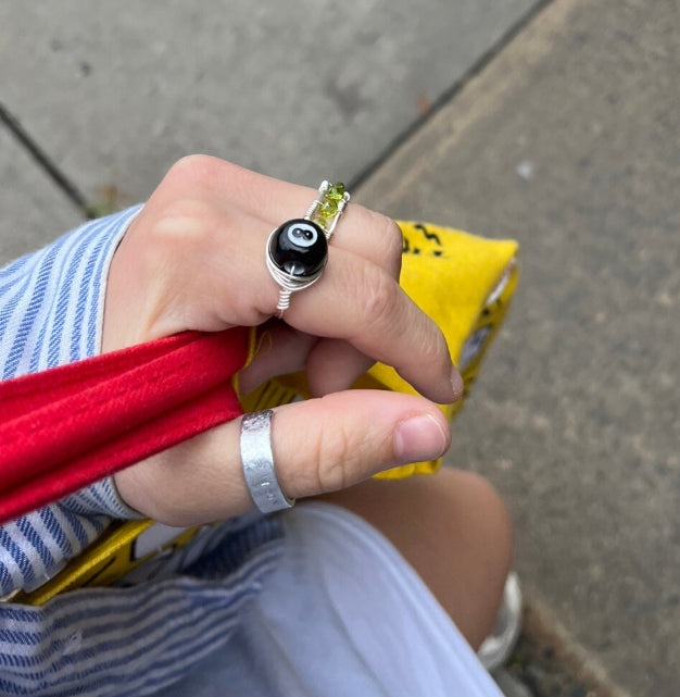 8 Ball ring