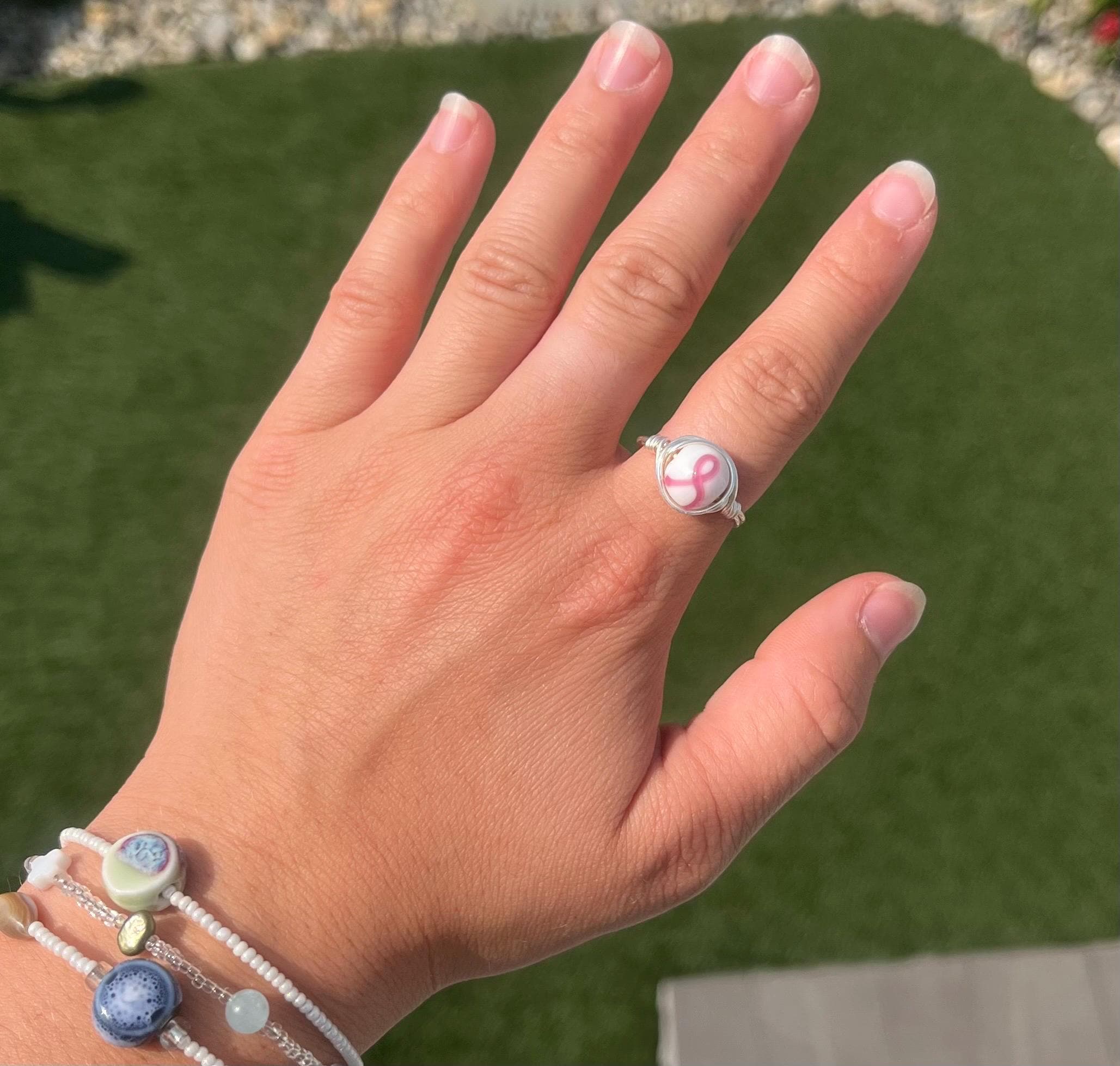 Breast Cancer Research Foundation Charity Donation Ring